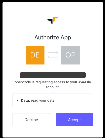 Auth0 sign-in and read consent screen reached through opencode mcp auth solarsens